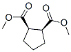 (1R,2S)-1,2-Cyclopentanedicarboxylic acid dimethyl ester结构式