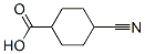 4-Cyanocyclohexane-1-carboxylic acid结构式