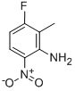 3-氟-2-甲基-6-硝基苯胺结构式