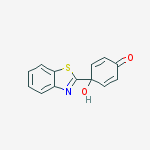 Structure of 4-(1,3-benzothiazol-2-yl)-4-hydroxycyclohexa-2,5-dien-1-one