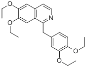 Chemical structure of ethaverine