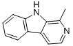 Chemical structure of HARMANE