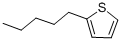 Structure of 2-N-PENTYLTHIOPHENE