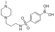 4-N-吗啉基磺酰苯基硼酸结构式