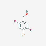 Benzenemethanol, 4-bromo-2,5-difluoro-结构式