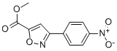 Structure of 3-(4-NITRO-PHENYL)-ISOXAZOLE-5-CARBOXYLIC ACID METHYL ESTER