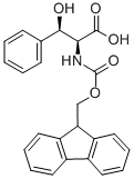 FMOC-苏式-Β-苯基丝氨酸结构式