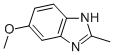 Structure of 2-METHYL-5-METHOXYBENZIMIDAZOLE