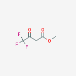 Structure of Butanoic acid,4,4,4-trifluoro-3-oxo-,methyl ester