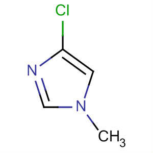 4-氯-1-甲基-1H-咪唑结构式