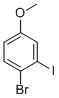 Structure of 4-BROMO-3-IODOANISOLE