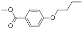 Structure of METHYL 4-N-BUTOXYBENZOATE