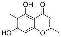 5,7-Dihydroxy-2,6-dimethyl-4H-1-benzopyran-4-one结构式