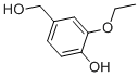 Structure of 3-ETHOXY-4-HYDROXYBENZYL ALCOHOL