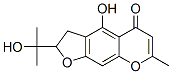 Structure of 2,3-Dihydro-4-hydroxy-2-(1-hydroxy-1-methylethyl)-7-methyl-5H-furo[3,2-g][1]benzopyran-5-one