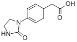 Structure of [4-(2-OXO-IMIDAZOLIDIN-1-YL)-PHENYL]-ACETIC ACID