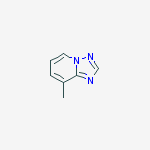 Structure of [1,2,4]Triazolo[1,5-a]pyridine, 8-methyl-