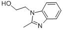 Structure of 2-(2-methyl-1H-benzimidazol-1-yl)ethanol