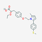 Structure of SAROGLITAZAR