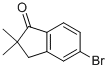 Structure of 5-BROMO-2,3-DIHYDRO-2,2-DIMETHYL-1H-INDEN-1-ONE
