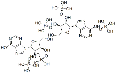 Structure of DIINOSINE PENTAPHOSPHATE