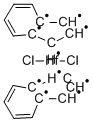 二(茚基)四氯化铪结构式