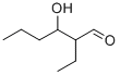 2-乙基-3-羟基己醛 的化学结构式