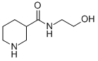 Structure of PIPERIDINE-3-CARBOXYLIC ACID (2-HYDROXY-ETHYL)-AMIDE