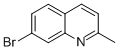 Structure of 7-BROMO-2-METHYLQUINOLINE