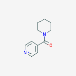 PIPERIDINE,1-(PYRIDIN-4-YLCARBONYL)-结构式