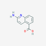 Structure of 2-Aminoquinoline-5-carboxylic acid