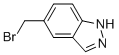 Structure of 5-BROMOMETHYL INDAZOLE
