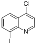 Structure of 4-CHLORO-8-IODOQUINOLINE