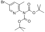 Structure of DI-TERT-BUTYL [5-BROMO-3-METHYLPYRIDIN-2-YL]IMIDODICARBONATE