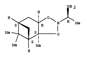 Structure of (R)-BoroAla-(+)-Pinanediol