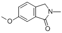 Structure of 1H-ISOINDOL-1-ONE,2,3-DIHYDRO-6-METHOXY-2-METHYL-