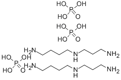 Structure of SPERMIDINE PHOSPHATE