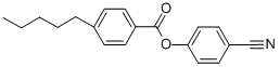 Structure of 4-CYANOPHENYL 4-PENTYLBENZOATE