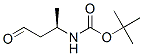 Structure of CARBAMIC ACID [(1R)-1-METHYL-3-OXOPROPYL]-,TERT-BUTYL ESTER