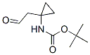 Structure of CARBAMIC ACID [1-(2-OXOETHYL)CYCLOPROPYL]-,TERT-BUTYL ESTER
