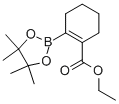 Structure of 2-(4,4,5,5-TETRAMETHYL-1,3,2-DIOXABOROLAN-2-YL)-1-CYCLOHEXENE-1-CARBOXYLIC ACID ETHYL ESTER