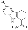 Structure of 6-CHLORO-2,3,4,9-TETRAHYDRO-1H-CARBAZOLE-1-CARBOXAMIDE
