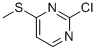 Structure of 2-CHLORO-4-METHYLSULFANYL-PYRIMIDINE