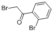 Structure of 2-Bromophenacyl bromide, 90%