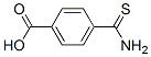 Structure of 4-(AMINOCARBONOTHIOYL)BENZOIC ACID