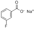 Structure of Sodium 3-fluorobenzoate
