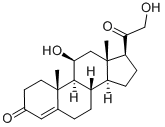 Structure of CORTICOSTERONE