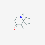 10-Methyl-6-aza-spiro[4.5]decan-9-one结构式