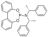 Structure of N N-BIS-[(R)-1-PHENYLETHYL]DIBENZO[D F][