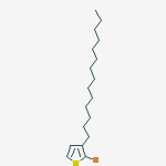 Structure of Thiophene, 2-bromo-3-tetradecyl-